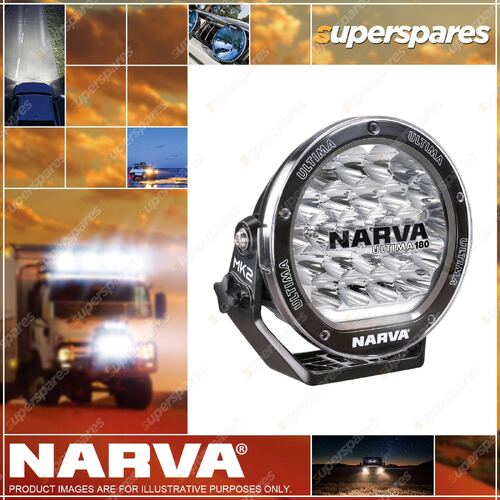Narva 9-33V 120W ULTIMA 180 MK2 Hybrid Beam LED Driving Light Black