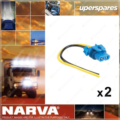 Narva HB4 Connector Suits HB4 P22d halogen Globes 49892 2 x Pack of 1