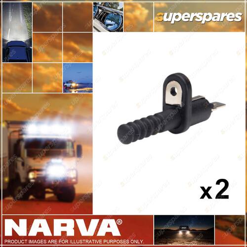 2 x Narva Universal Door Switch / Alarm Switch with Extended Arm - Blister Pack