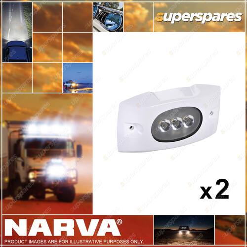 Narva 9-33 Volt L.E.D 3 x 1 Watt Dock Lamp 99200BL 2 x Blister Pack of 1