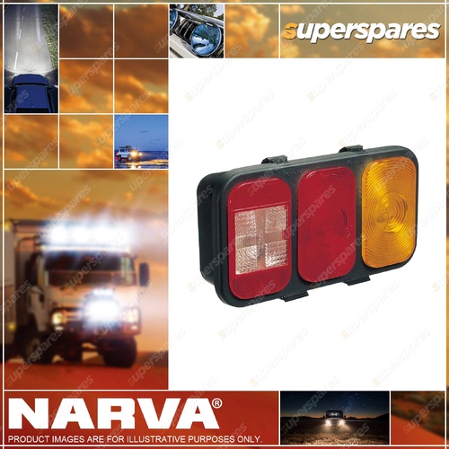 Narva Brand 12 Volt Module Clear / Red / Amber Lamp - Left hand side