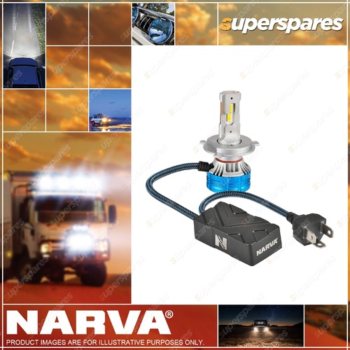Narva Brand H4 12 / 24V High Power High Low Beam LED Headlight Globes