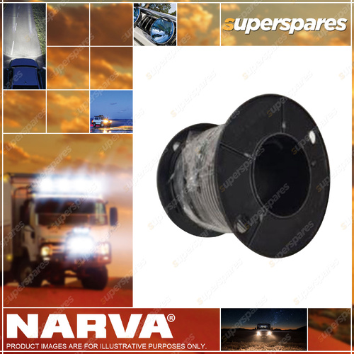 Narva Brand Cable Single Core 50 Amp 6mm 100M Length - Blue Colour