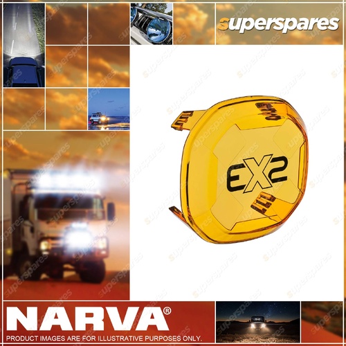 Narva Brand Amber Lens Cover to suit 4" EX2 EX2R LED Driving Light