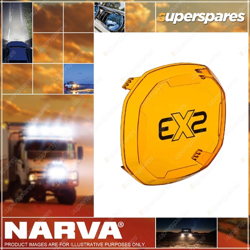 Narva Brand Amber Lens Cover to suit 7" EX2 EX2R LED Driving Light