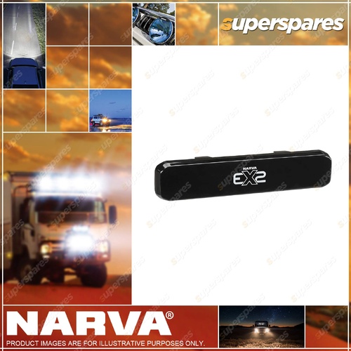Narva Black Lens Cover to suit 10" Single Row EX2 EX2R Light Bar Lighting