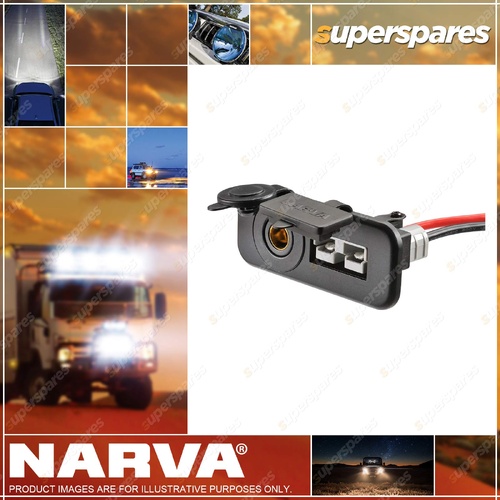 Narva Brand 50 Amp Connector / Merit Twin HDRV Socket Flush Mount