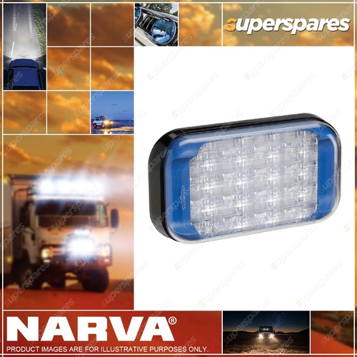 Narva 9-33 Volt High Powered LED Warning Lamp (Blue) Warning Light