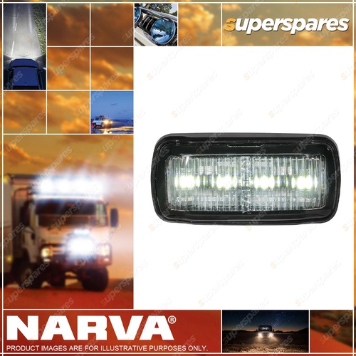 Narva LED Front End Outline Marker White w/ 0.5m Cable and Deutsch Connector