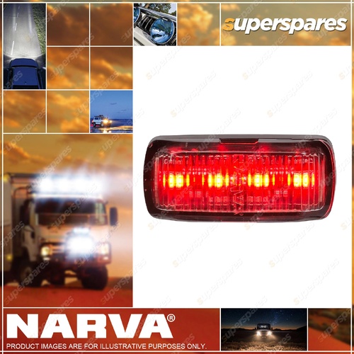 Narva 10-33V LED Rear End Outline Marker Lamp Light Red with 0.5m Cable