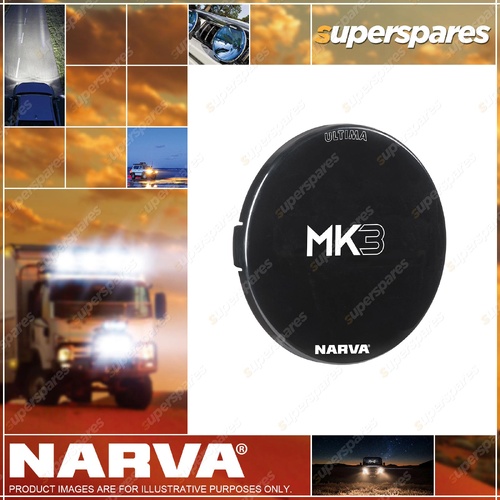 Narva Ultima 180 MK3 Replacement Lens Protector - Black MK3 in the Middle