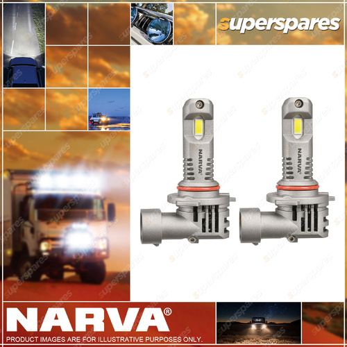 Narva HB4 Surefit Gen II LED Globes - 5000LM Output IP65 Rated Pack of 2