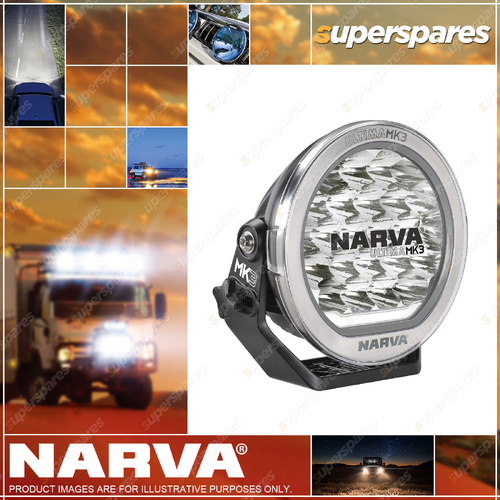 Narva Ultima MK3 180 LED Driving Light - Hybrid Beam IP68 + IP69K Rating