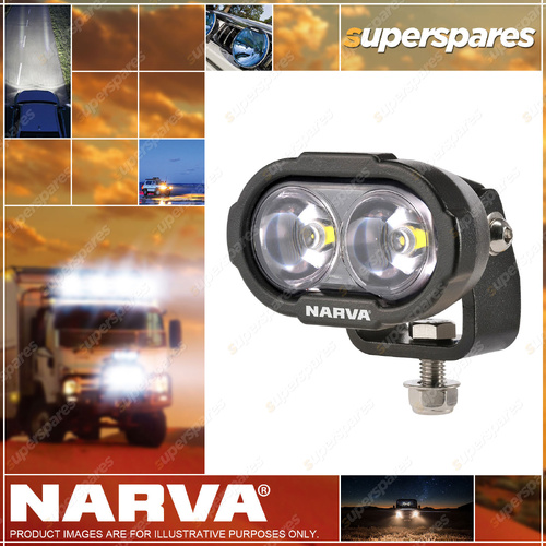 Narva 9-33 Volt Heavy-Duty LED Work Lamp 2 x 8W - Flood Beam Ultra Compact