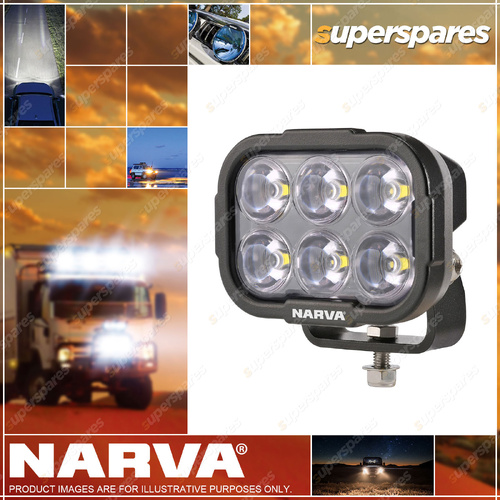 Narva 9-33 Volt Heavy-Duty LED Work Lamp 6 x 8W - Flood Beam Ultra Compact
