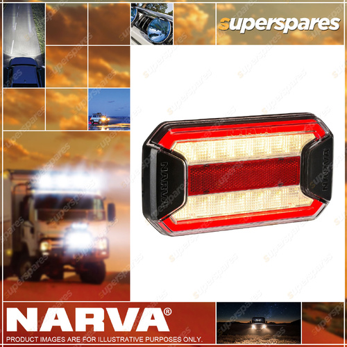 Narva 9-33V LED Reverse and Tail Lamp With In-Built Reflector Clear Lens