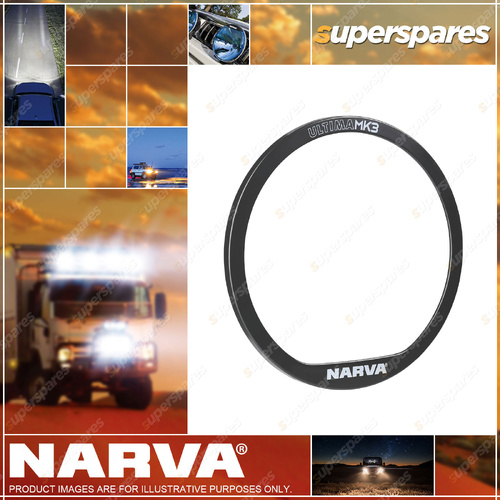 Narva Ultima MK3 180 Bezels - Black Driving Light Mounts & Accessories