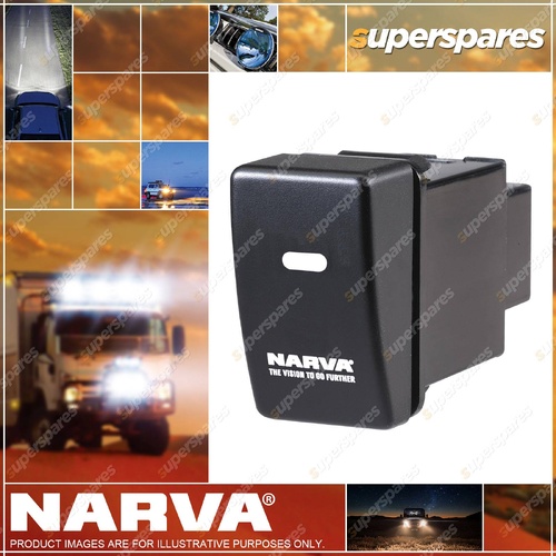Narva 12V Off/On LED Illuminated Sealed Push Switch for Isuzu D-Max 2009-2012