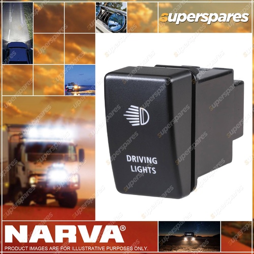 Narva 12V Off/On LED Driving Light Switch for Isuzu D-Max 2009-2012