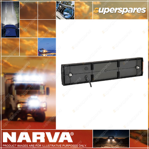 Narva 9-33V LED Rear Direction Indicator Twin Stop/Tail 0.5M Cable Black Housing