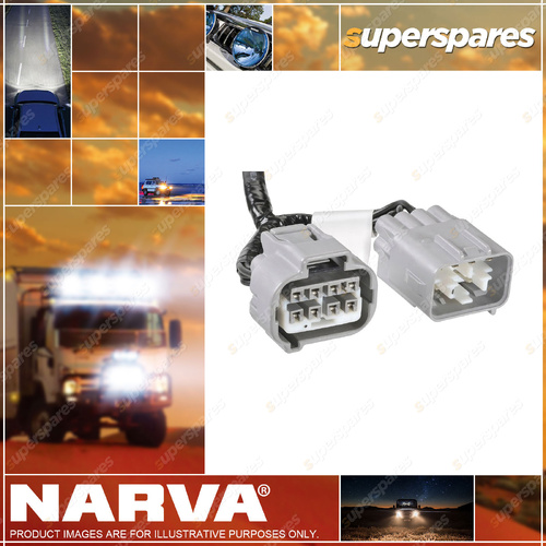 Narva High Beam Adaptor Harness for Toyota Hilux SR5 Vehicle with Bi-LED