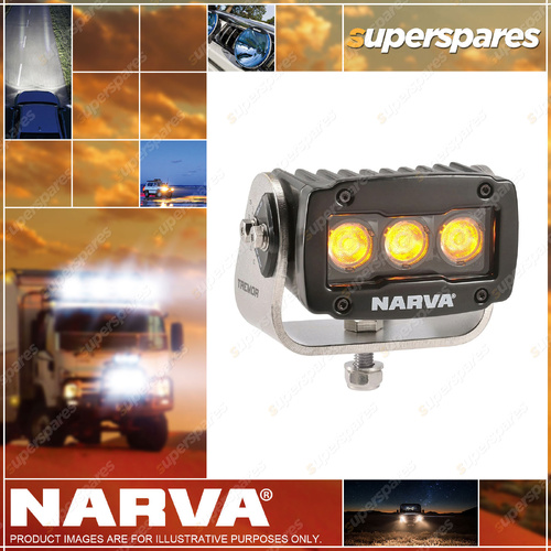 Narva Tremor 3 LED Heavy-Duty Drift Strobe Projects Light - Colour Amber