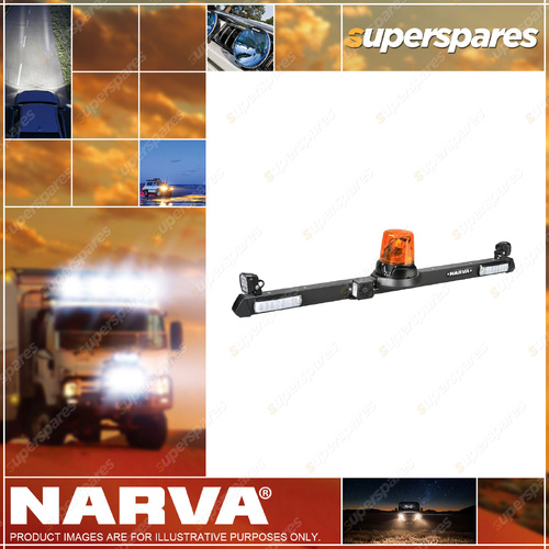 Narva 12V Led Rotating Utility Bar - 1.2M with Forward Facing Indicators
