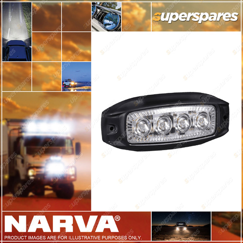 Narva 9-33V Led Mini Underwater Lamp - Blue Output with Black Housing