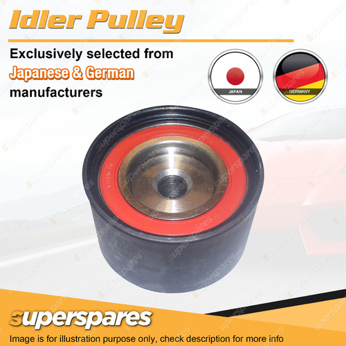 1x Idler Pulley for GMH Frontera UE Jackaroo USB26 Rodeo TFR 25 26 TFS 25 26 V6
