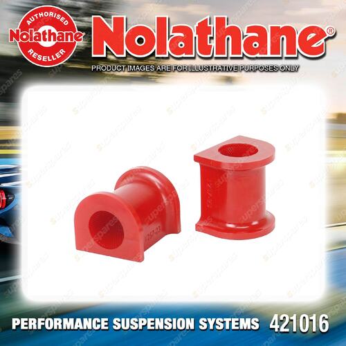 Nolathane Front Sway Bar Mount Bushing Kit 23mm for Mitsubishi Sigma TR TS 92-96