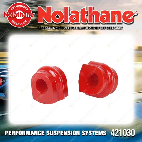 Nolathane Front Sway Bar Mount Bushing Kit 20mm for Infiniti QX4 JR50 97-02