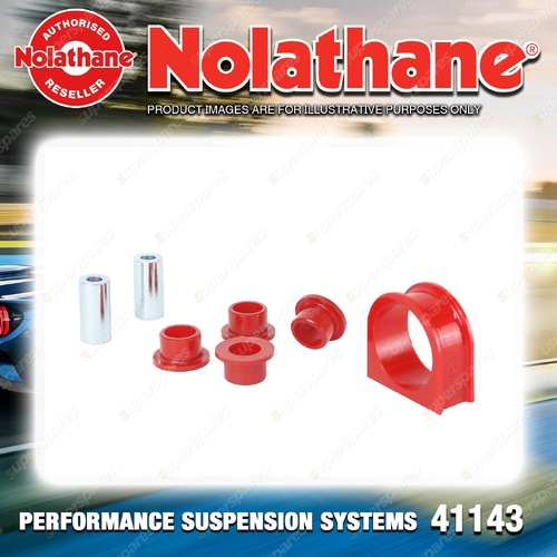 Nolathane Front Steering Rack & Pinion Mount Bush Kit for Lexus IS GXE10 JCE10