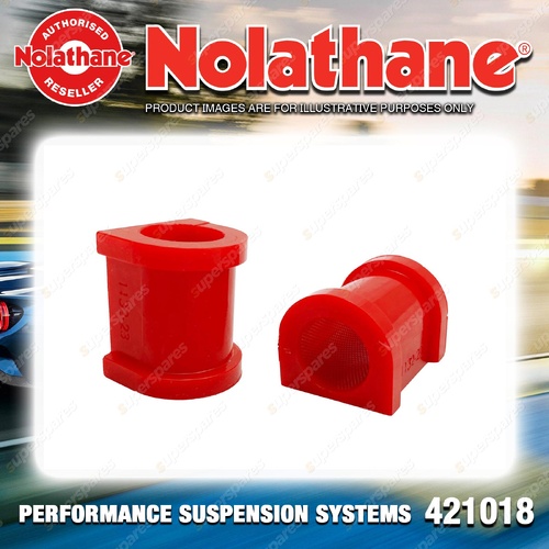 Nolathane Front Sway Bar Mount Bush Kit 23mm for Toyota Camry SDV SXV VDV VCV 10