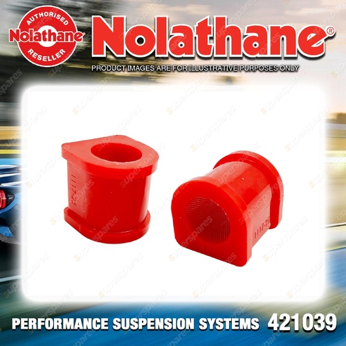 Nolathane Front Sway Bar Mount Bushing 25mm for Mitsubishi Triton MK 4WD 96-06