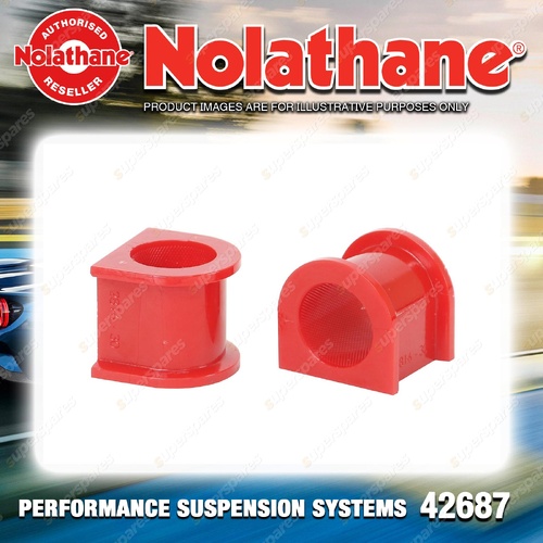 Nolathane Front Sway Bar Mount Bushing Kit 30mm for Lexus IS GXE10 JCE10 99-05