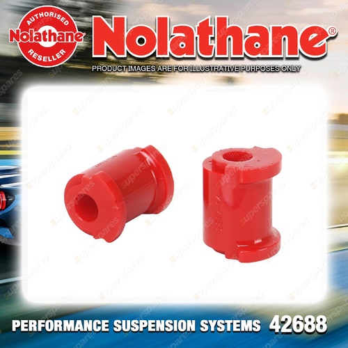 Nolathane Rear Sway Bar Mount Bushing Kit 14mm for Toyota Altezza XE10 99-05