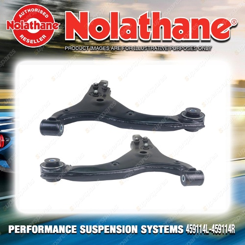 Nolathane Front Lower Control Arms LH+RH for Hyundai i30 FD Elantra HD 06-12