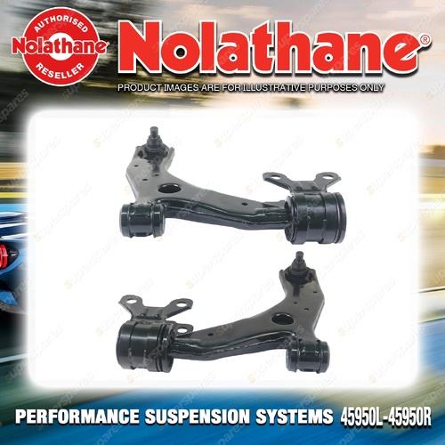 Nolathane Front Lower Control Arms LH+RH for Mazda 3 BL MPS 2008-2014