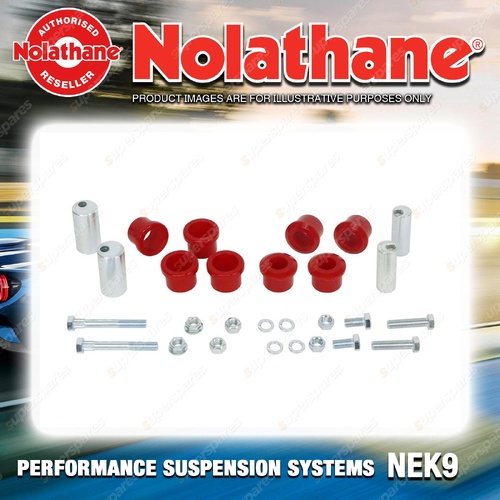 Nolathane Rear Double Offset Control Arm Bush for HDT Commodore VT VX 91-02 3deg