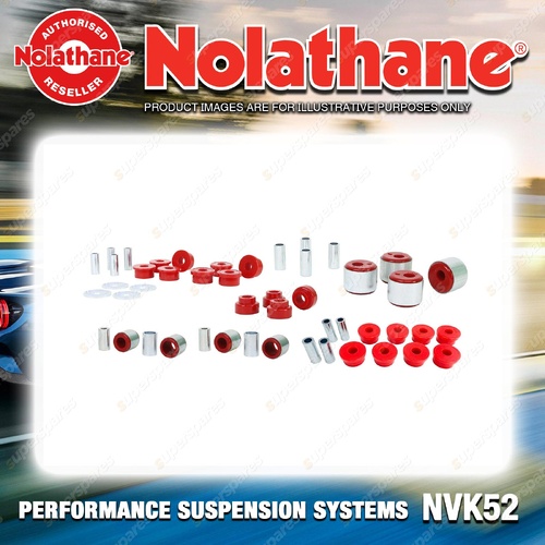 Nolathane Front & Rear Essential Vehicle Kit for Ford Maverick DA Wagon 88-94