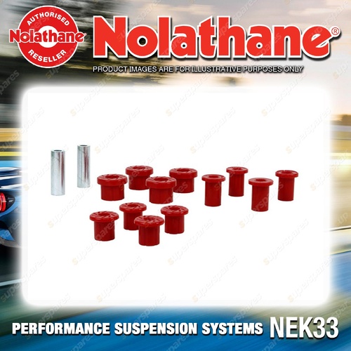 Nolathane Rear Leaf Spring - Bushing Kit for Mitsubishi Triton MV 2023-On
