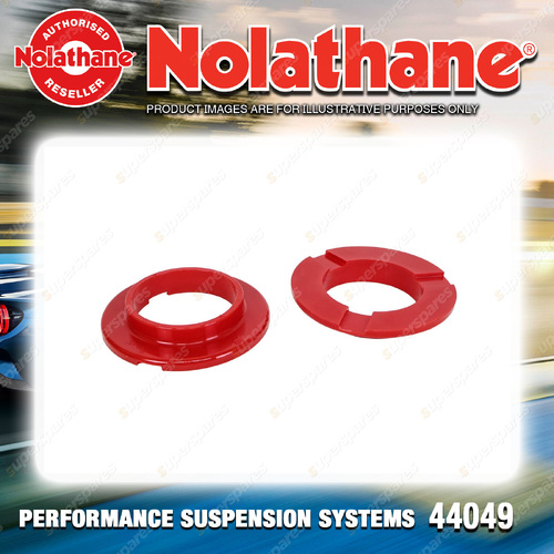 Nolathane Front Coil Spring Pad - Upper Bush Kit for Mitsubishi Triton MV 23-On