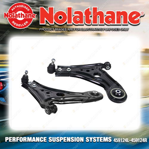 Nolathane Front Control Arms Lower - Arm Assembly for Holden Barina TK 2005-2012
