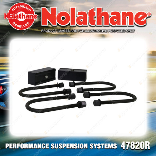 Nolathane Rear Lift Kit - Spacer Block for Mazda BT-50 UP UR 4WD 2011-2020
