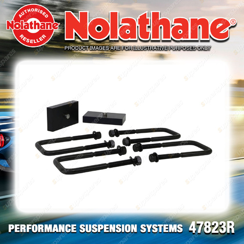 Nolathane Rear Lift Kit - Spacer Block for Mitsubishi Triton ML MN 4WD 2006-2015