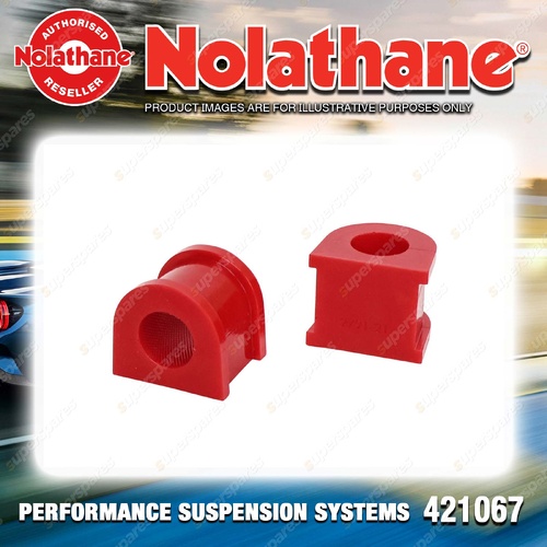 Nolathane Front Sway Bar Mount - Bushing Kit 21mm for Subaru Forester SH 08-13