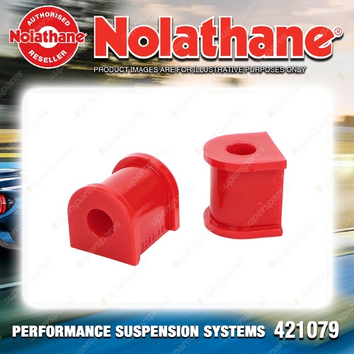 Nolathane Rear Sway Bar Mount Bush Kit 14mm for Holden Crewman One Tonner VY VZ