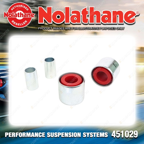 Nolathane Front Control Arm Lower Inner Rear Bush Kit for Jeep Grand Cherokee WK