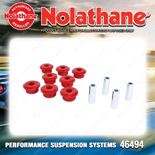 Nolathane Rear Control Arm Lower Front Inner Bush Kit for Jeep Grand Cherokee WK