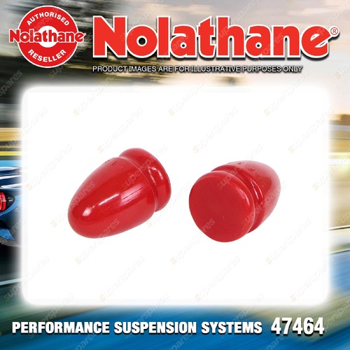 Nolathane Front Bump Stop-Lower Bush for Holden E Series H Series Monaro Torana
